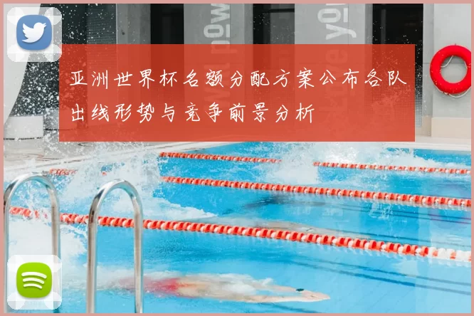 亚洲世界杯名额分配方案公布各队出线形势与竞争前景分析